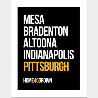 "Homegrown Series" PIttsburgh: Coletrain Posters and Art